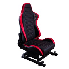 Xrocker Xr Racing Chicane Racing Seat For The Xr Racing Rig - Black And Red