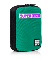 Blaze Evercade Hmt Super Pocket Fabric Case - Green/Black
