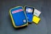 Blaze Evercade Hmt Super Pocket Fabric Case - Blue/Yellow thumbnail-2