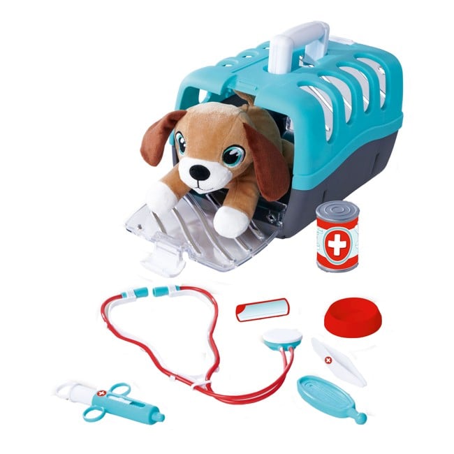 Simba - Plush dog with Veterinary bag (105541003)