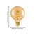 EGLO - E27 G80 spiraal, amber - TW - Zigbee, Bluetooth thumbnail-2