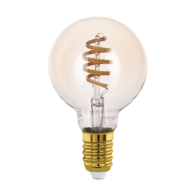 EGLO - E27 G80 Spiral, Bernstein - TW - Zigbee, Bluetooth