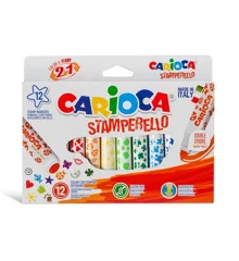 Carioca - Stamp marker, 12 pcs (809423)