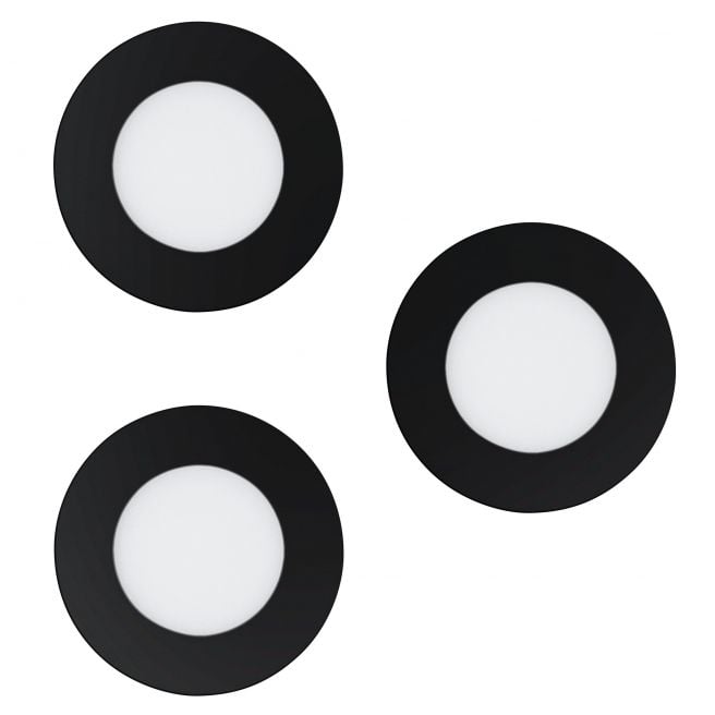 Connect-Z Indbyg. Spot sæt FUEVA-Z SMARTLIGHT SVART
