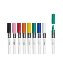 Carioca Plus - Acrylic markers, 8 pcs (809309)