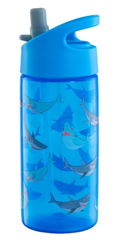 Stor - Water Bottle 400ml - Shark (8014531)