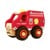 Magni - Wooden fire truck with rubber wheels (2632) thumbnail-1