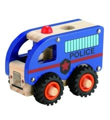 Magni - politbil træ legetøj