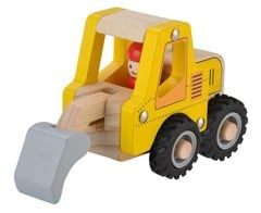 Magni - Wooden rooter with rubber wheels (5597)