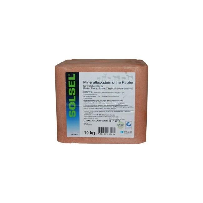 Solsel - Mineral lick stone for Horses 10kg