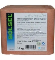 Solsel - Mineral Sliksten til heste og andre dyr 10kg