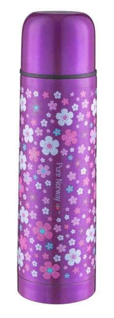 GO PURENorway - Water Bottle Metalic 500 ml - Flower (8013915)