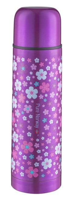 GO PURENorway - Water Bottle Metalic 500 ml - Flower (8013915)