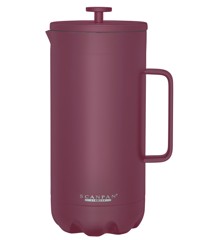 Scanpan - To Go French Press Coffee Maker 1L - Persian Red