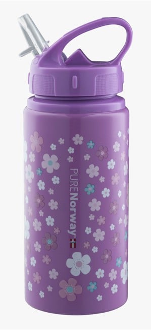 GO PURENorway - Water Bottle Alu 500 ml - Flower (8014329)