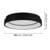 EGLO - Marghera-Z ceiling lamp black Ø60 - RGB + TW - Zigbee, Bluetooth thumbnail-3