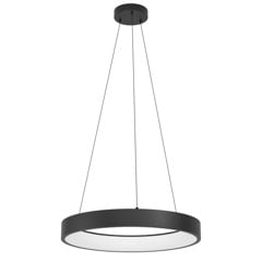 EGLO - Marghera-Z hanglamp zwart Ø60 - RGB + TW - Zigbee, Bluetooth