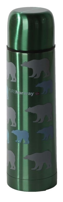 GO PURENorway - Drikkedunk Metalic 500 ml - Isbjørn