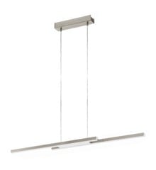 EGLO - Fraioli-Z long table pendant brushed steel - RGB + TW - Zigbee, Bluetooth