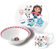 Stor - 3-Piece Ceramic Gift Set - Gabby's Dollhouse (88045)