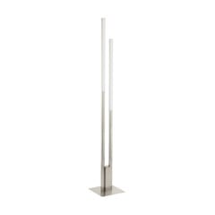 EGLO - Fraioli-Z floor lamp brushed steel - RGB + TW - Zigbee, Bluetooth