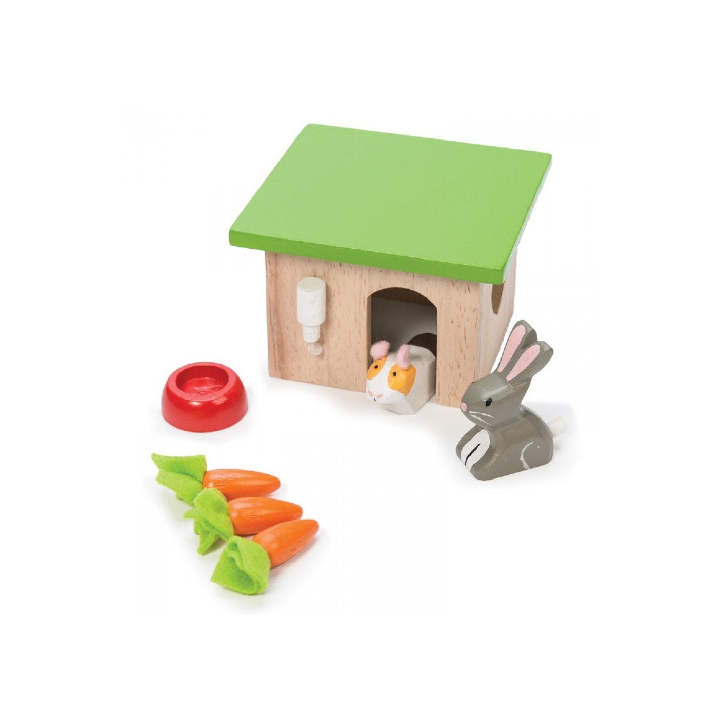Le Toy Van - Dollhouse Pet Set, Bunny and Guinea (LME045) - Leker