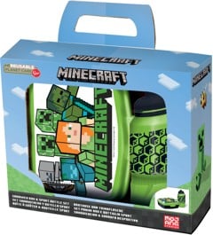 Stor - Lunchbox & Water Bottle - Minecraft  (40443)