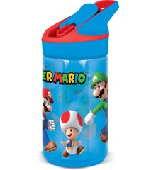 Stor - Tritan premium Water Bottle 480 ml - Super Mario  (21496)