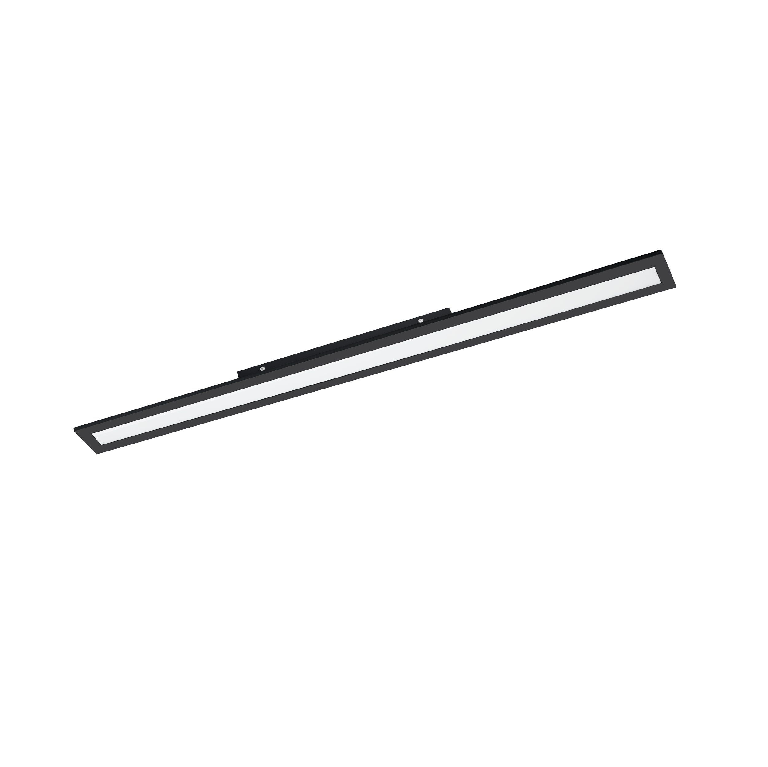 EGLO Salobrena-Z Smart Panel Taklampe - Svart 120x10 cm - Tunable White - Zigbee&Bluetooth