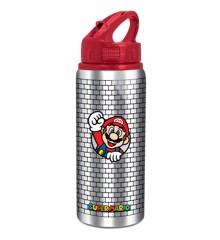 Stor - Alu Water Bottle 710ml - Super Mario (389)