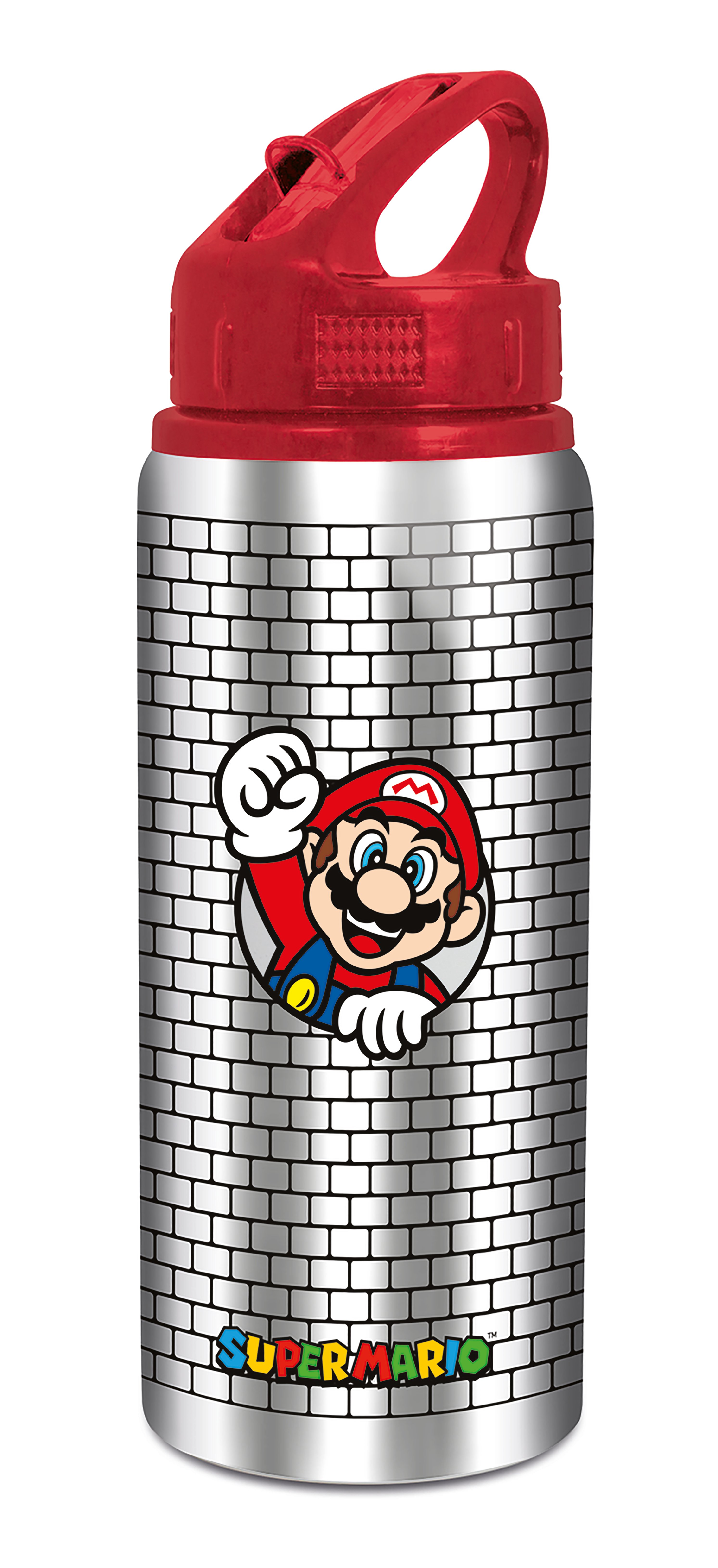 Super Mario - Alu Water Bottle 710ml (389) - Leker