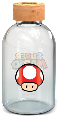 Super Mario - Glasflaske Gavesær