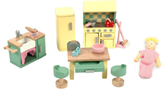 Le Toy Van - Daisylane Kitchen and Budkin and Lalababy Doll  - (LP054 + LME059)