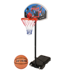 My Hood - Basket Goal on Rod, Junior + Basketball size 5