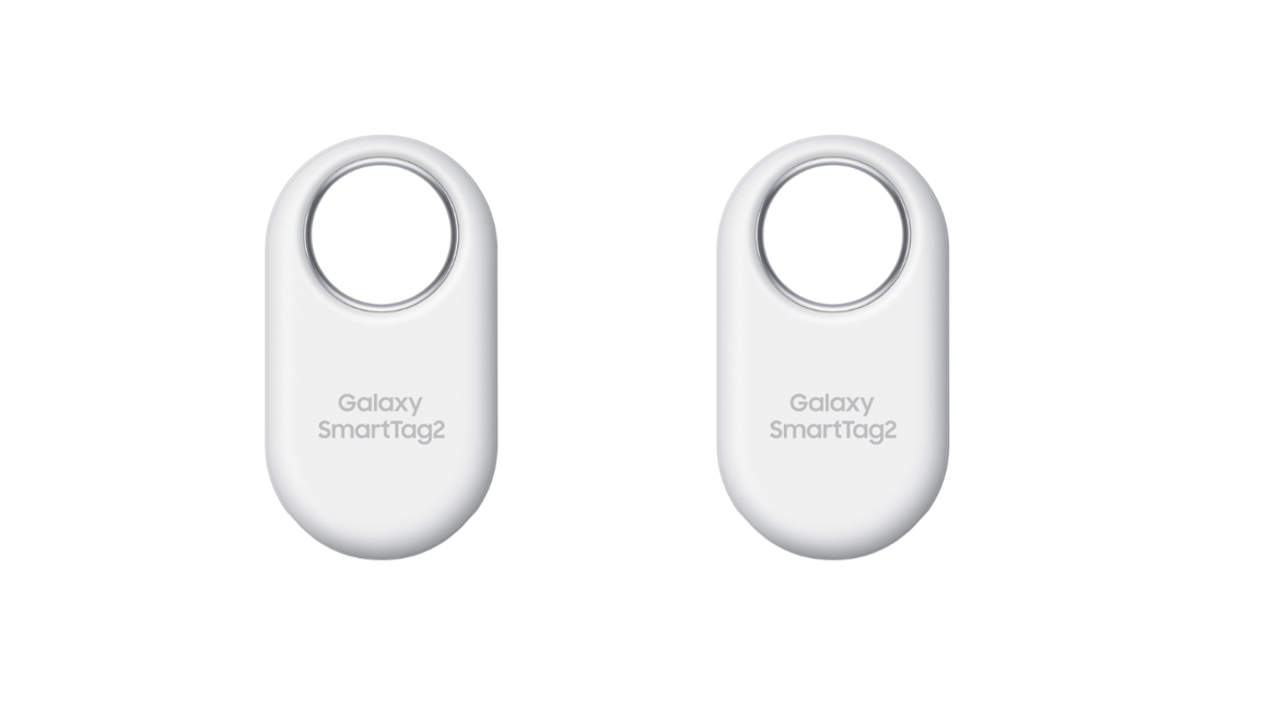 Samsung - Galaxy SmartTag2 White - 2x Bundle