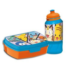 Stor - Lunchbox & Water Bottle - Pokémon (8073)