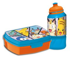 Stor - Lunchbox & Water Bottle - Pokémon (8073)