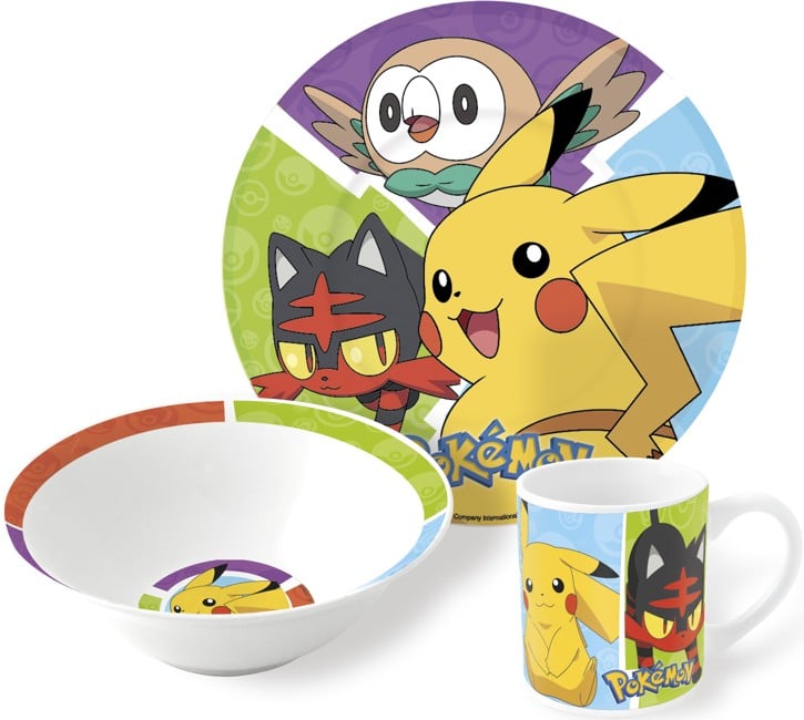 Pokémon - 3-Piece Ceramic Gift Set  (36965)