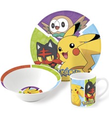 Stor - 3-Piece Ceramic Gift Set - Pokémon (36965)