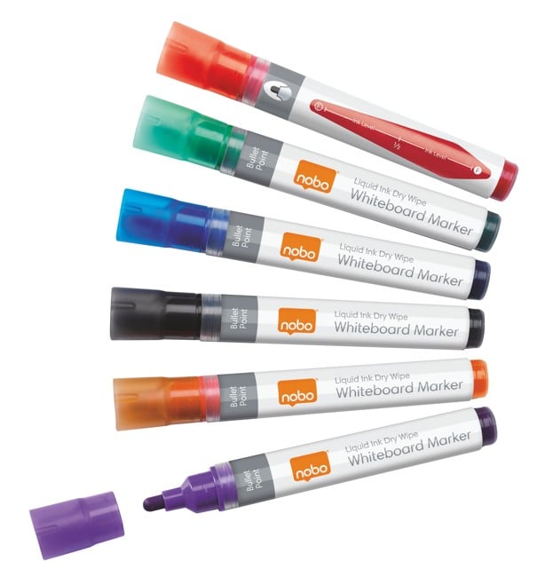 Nobo - Whiteboard Marker 6 Pieces