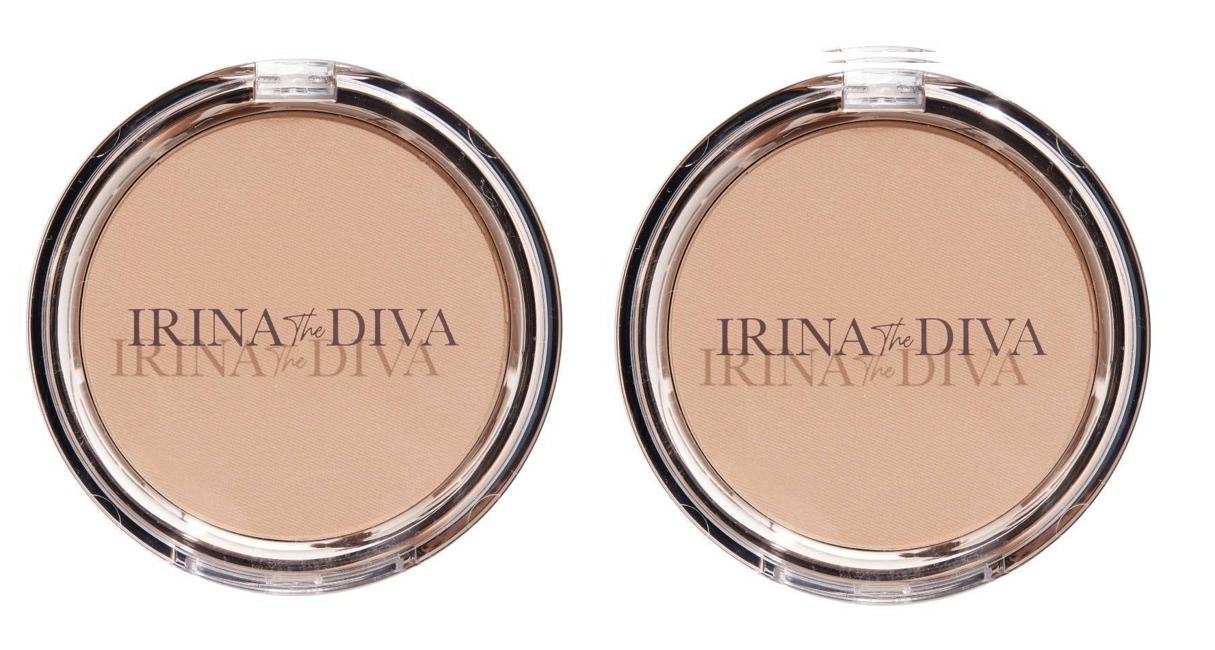 Irina The Diva -2 x No Filter Matte Bronzing Powder Natural Beauty 001