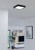 EGLO - Fueva-Z ceiling lamp black 21x21 - TW - Zigbee, Bluetooth thumbnail-3