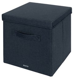 Leitz - Fabric Storage Box 2 Pieces - Grey