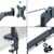 Leitz - Ergo Monitor arm space-saving dual - Dark grey thumbnail-3