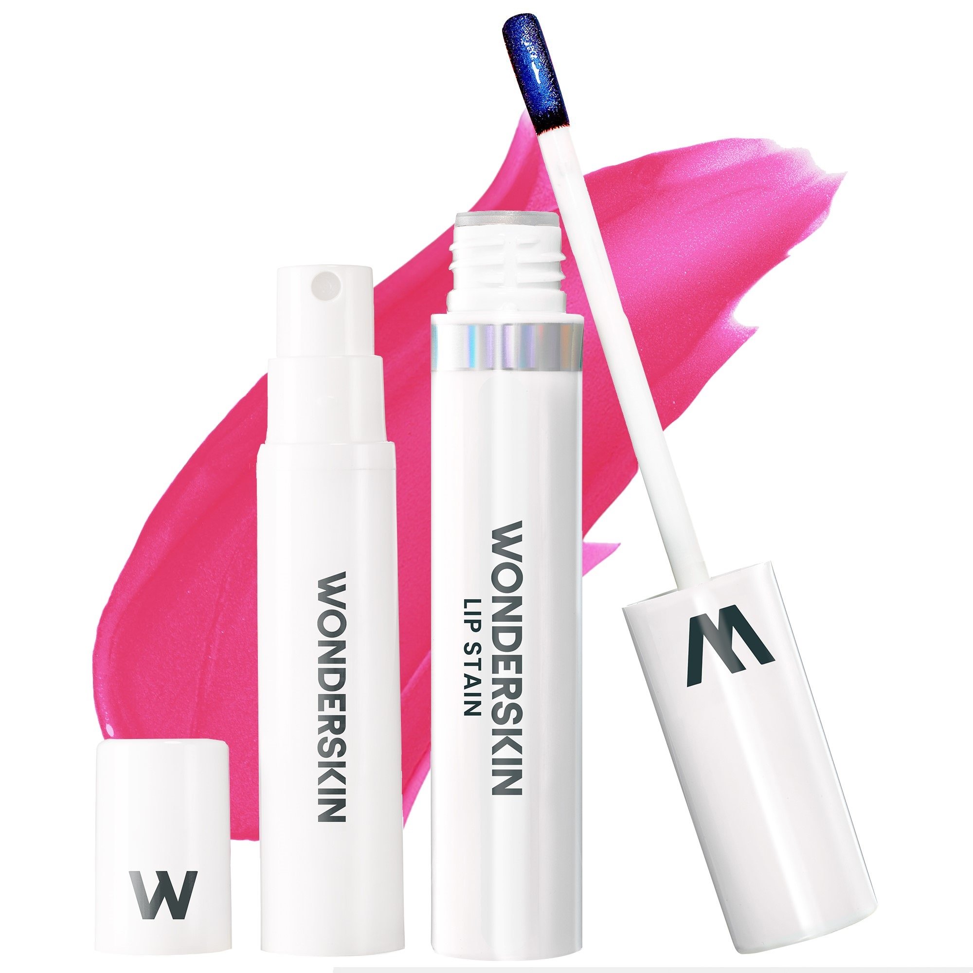 Wonderskin - Wonder Blading Lip Stain Kit Neon Rose - Skjønnhet