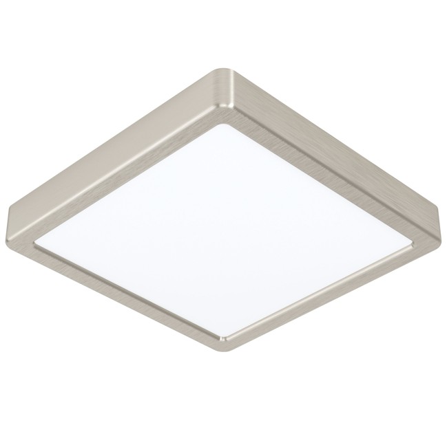 EGLO - Fueva-Z Deckenlampe gebürsteter Stahl 21x21 - TW - Zigbee, Bluetooth