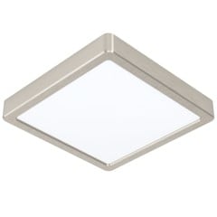 EGLO - Fueva-Z plafond børstet stål 21x21 - TW - Zigbee, Bluetooth