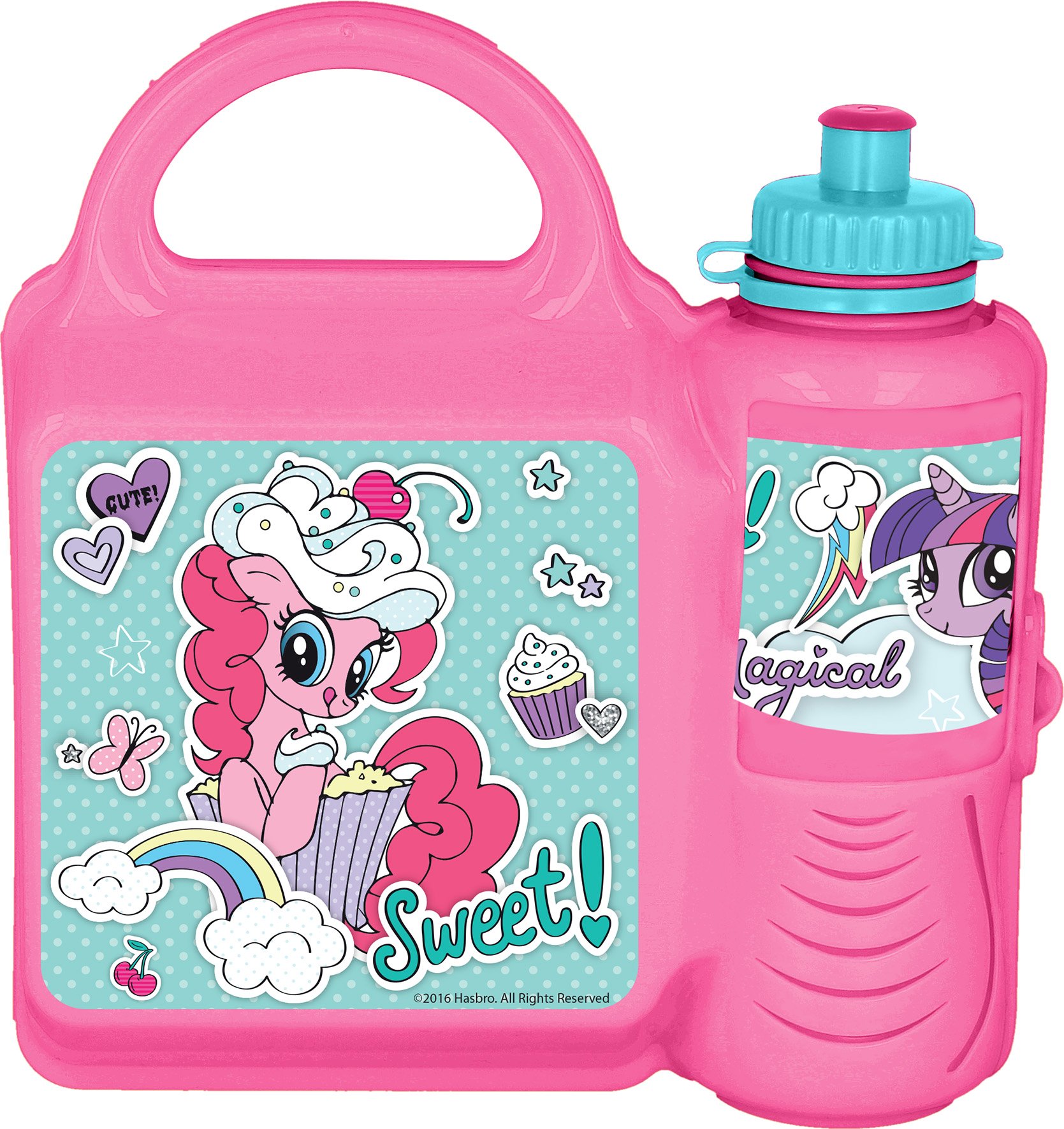 My Little Pony - Lunchbox&Water Bottle (80572) - Leker