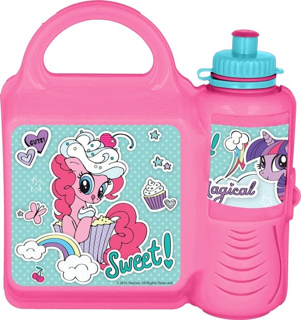 Stor - Lunchbox & Water Bottle - My Little Pony (80572)