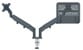 Leitz - Ergo Monitor arm space-saving dual with laptop arm - Dark grey thumbnail-1